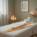 NyraPulse Gua Sha Massagepind Fremstillet af Naturligt Træ