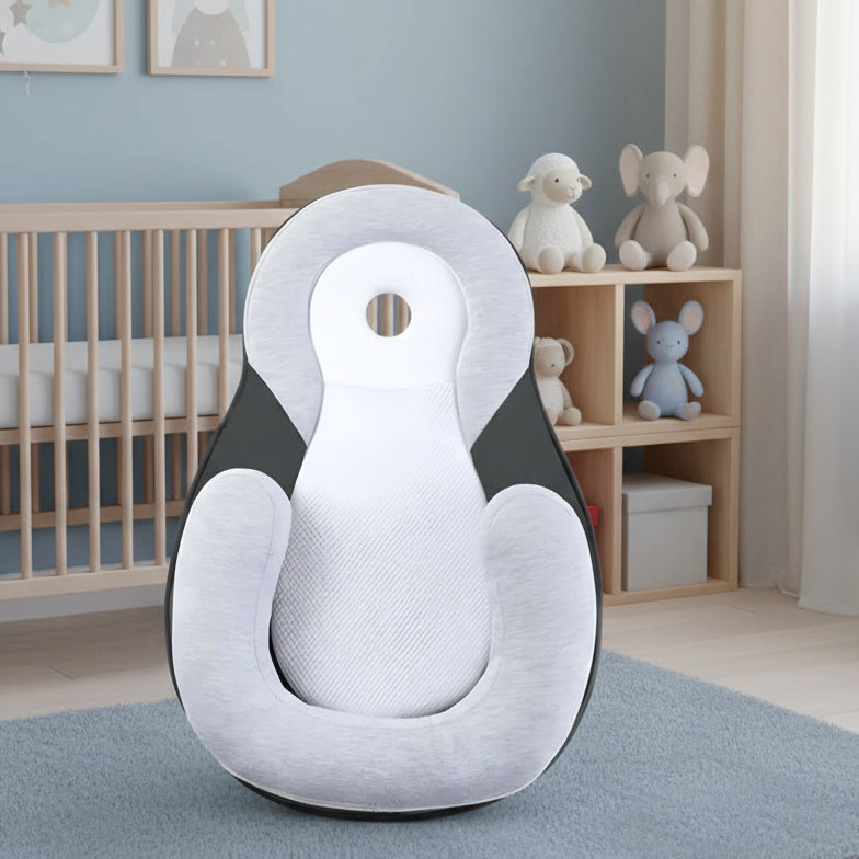 Almohada para bebé NURTUREREST con diseño ergonómico para soporte de cabeza de recién nacido