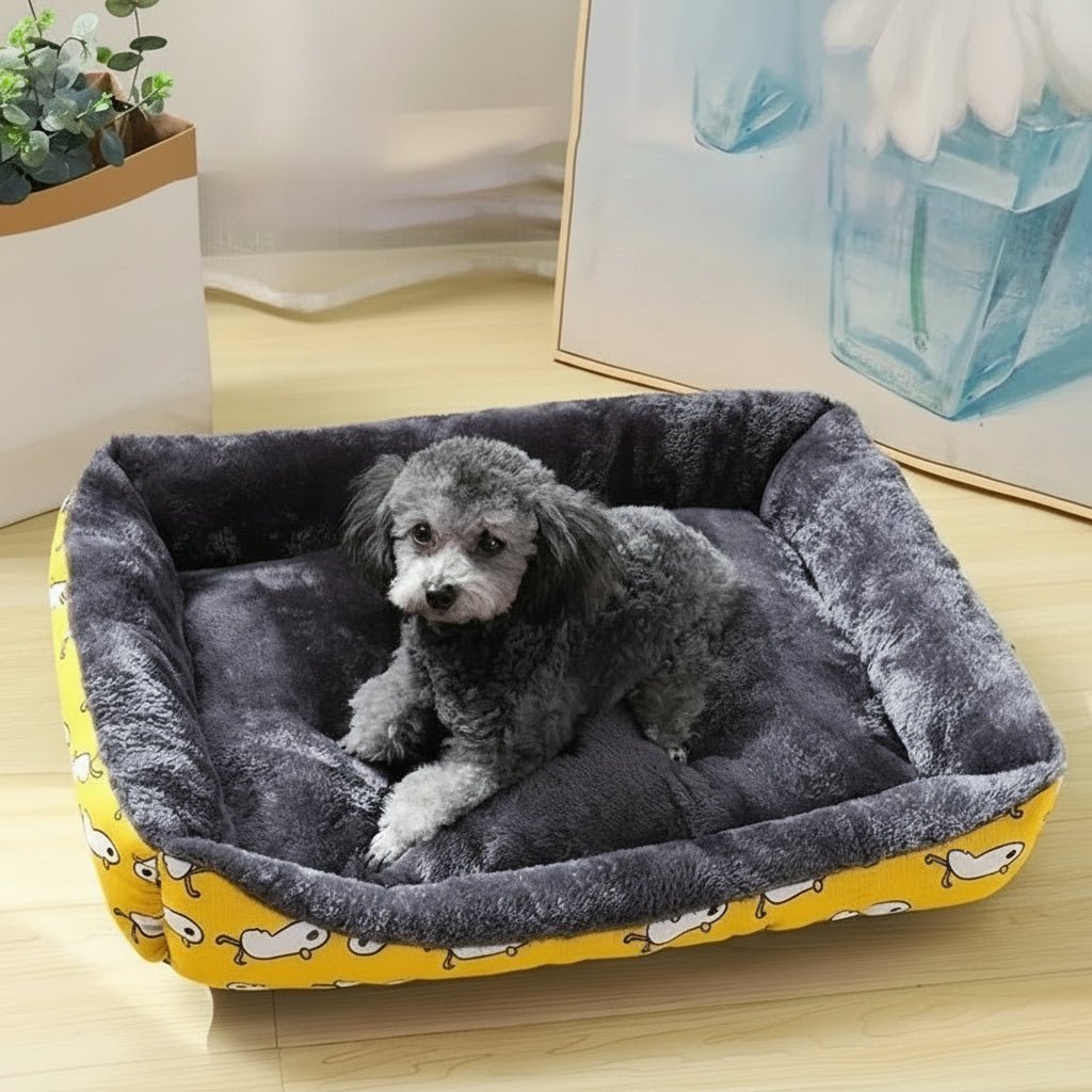 NESTSOFT Cama Ninho Aconchegante para Animais para Conforto em Todas as Estações