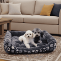 NESTSOFT Cama Ninho Aconchegante para Animais para Conforto em Todas as Estações