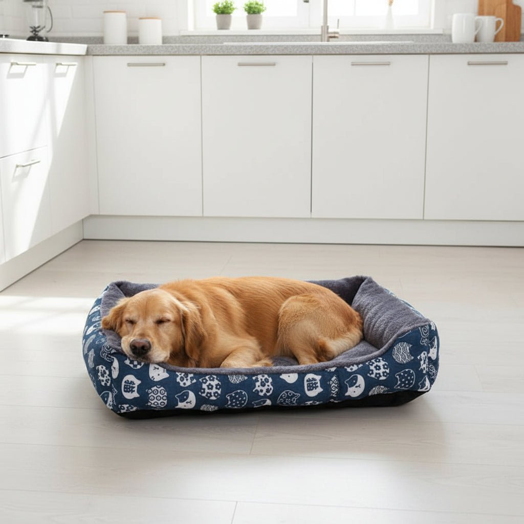 NESTSOFT Cama Ninho Aconchegante para Animais para Conforto em Todas as Estações