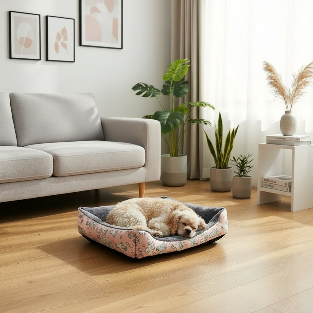 NESTSOFT Cama Ninho Aconchegante para Animais para Conforto em Todas as Estações