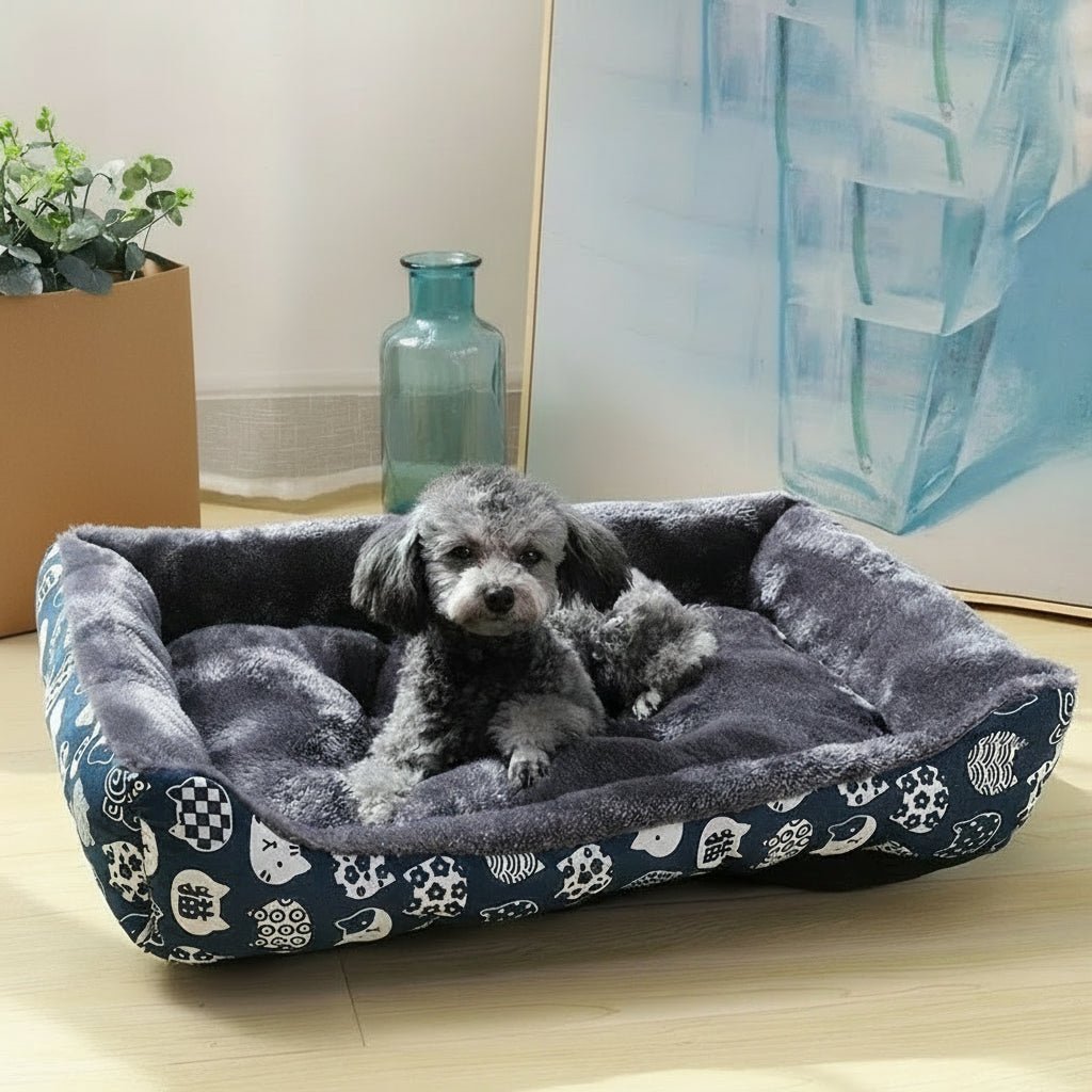 NESTSOFT Cama Ninho Aconchegante para Animais para Conforto em Todas as Estações