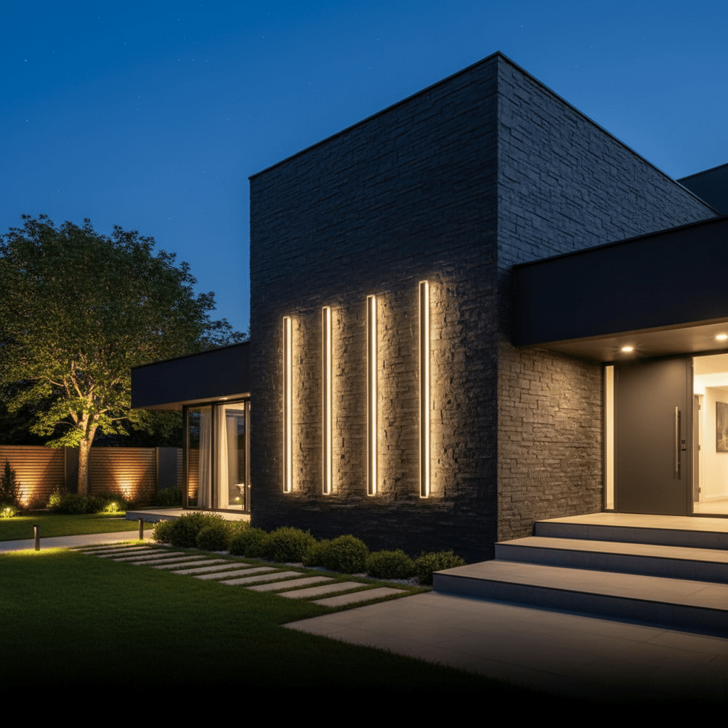 NOCTARA Sleek Exterior Wall Light For Garden And Balcony