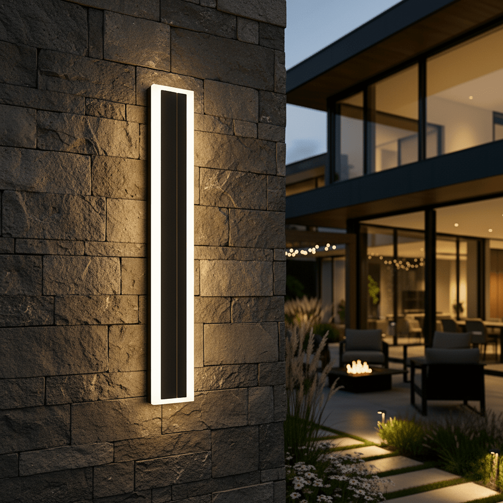 NOCTARA Sleek Exterior Wall Light For Garden And Balcony