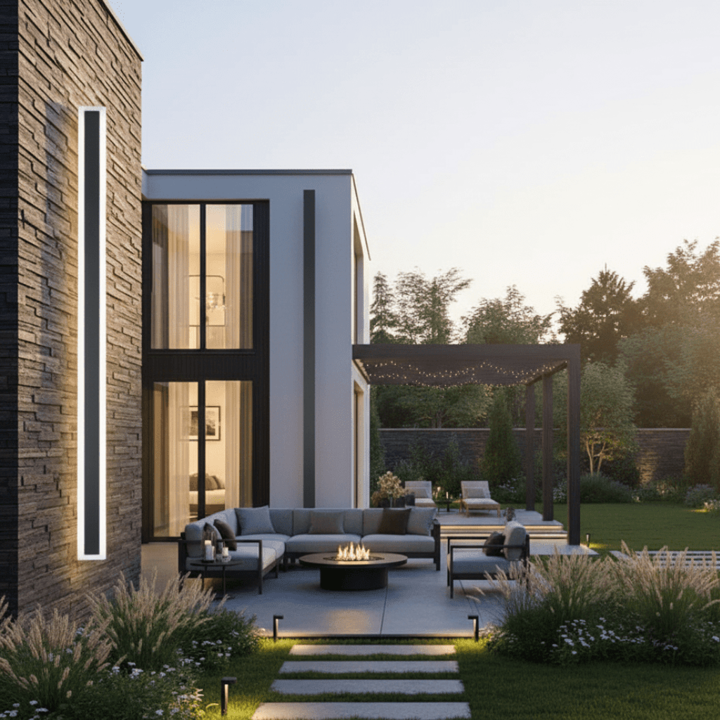 NOCTARA Sleek Exterior Wall Light For Garden And Balcony