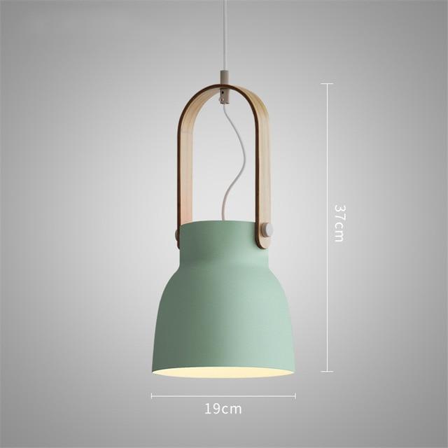 Nordyckie lampy wiszące Loft z oświetleniem LED