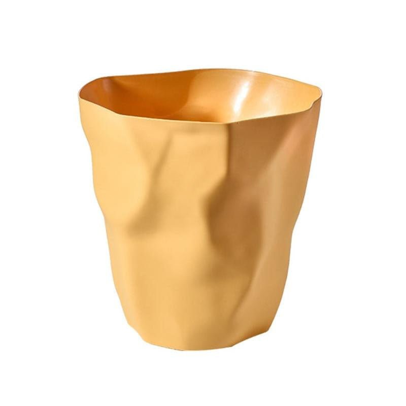 Nordic Inspired Irregular Shape Waste Bin For Everyday Home Use