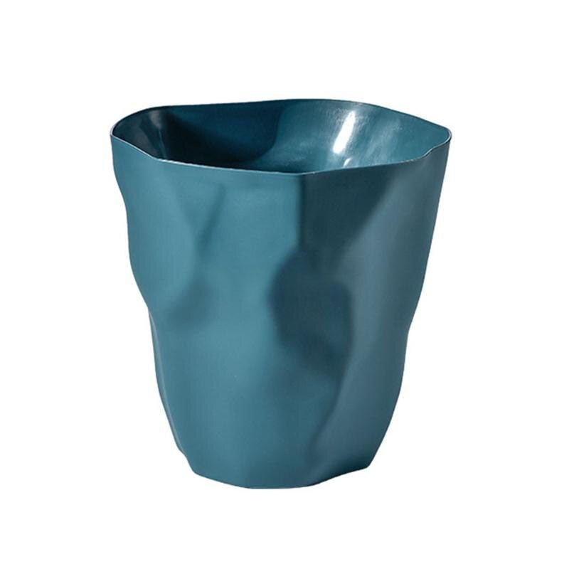 Nordic Inspired Irregular Shape Waste Bin For Everyday Home Use
