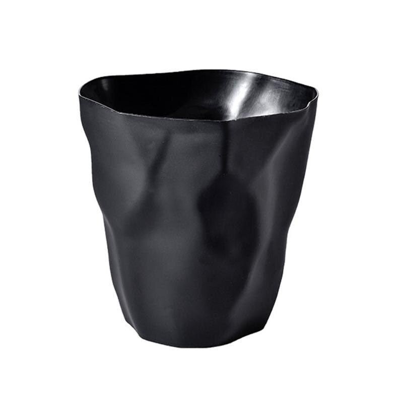 Nordic Inspired Irregular Shape Waste Bin For Everyday Home Use
