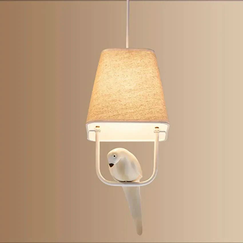 Lampada a sospensione Nordica Glow in rattan stile scandinavo