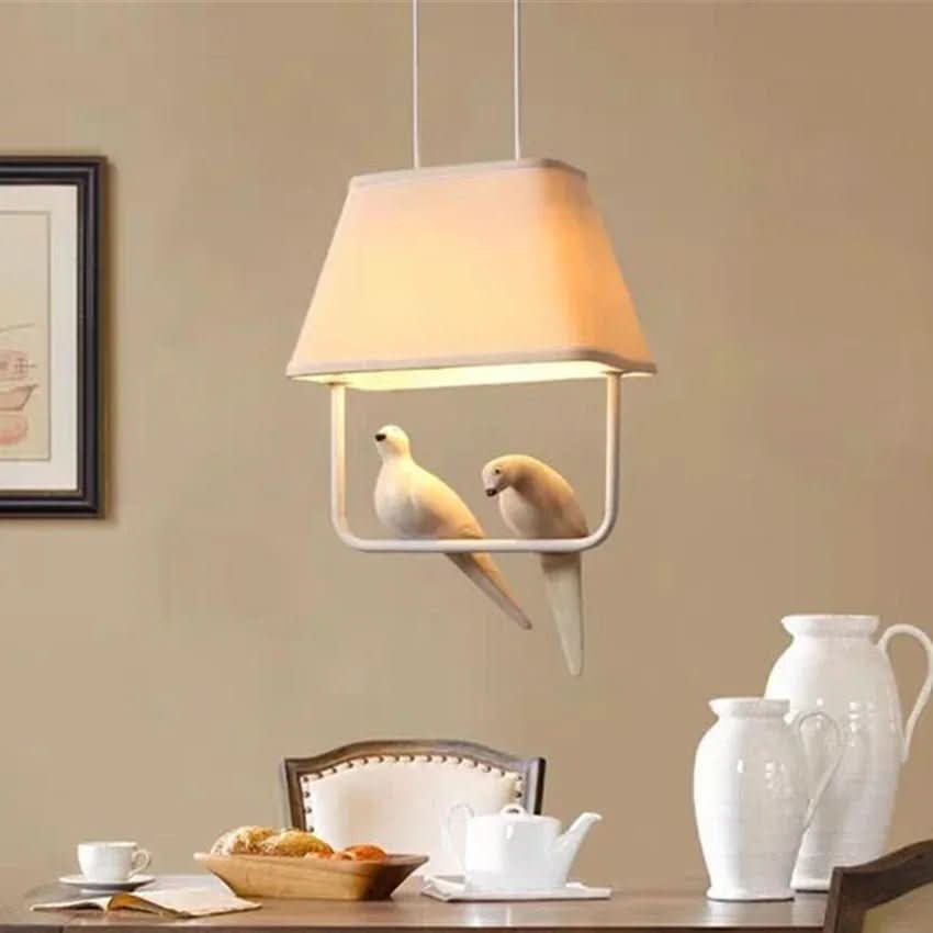 Lampada a sospensione Nordica Glow in rattan stile scandinavo