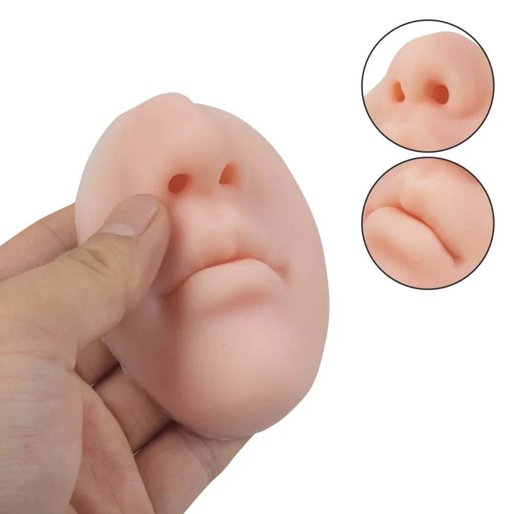 NOSEFOAM dávkovač mýdla ve tvaru nosu na zeď pro zábavnou domácí dekoraci