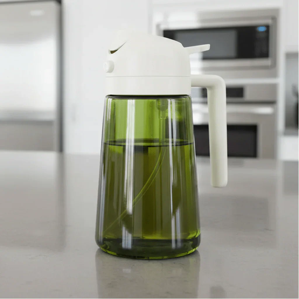 NUTRIMIST Dark Glass Oil Sprayer For Healthier Cooking