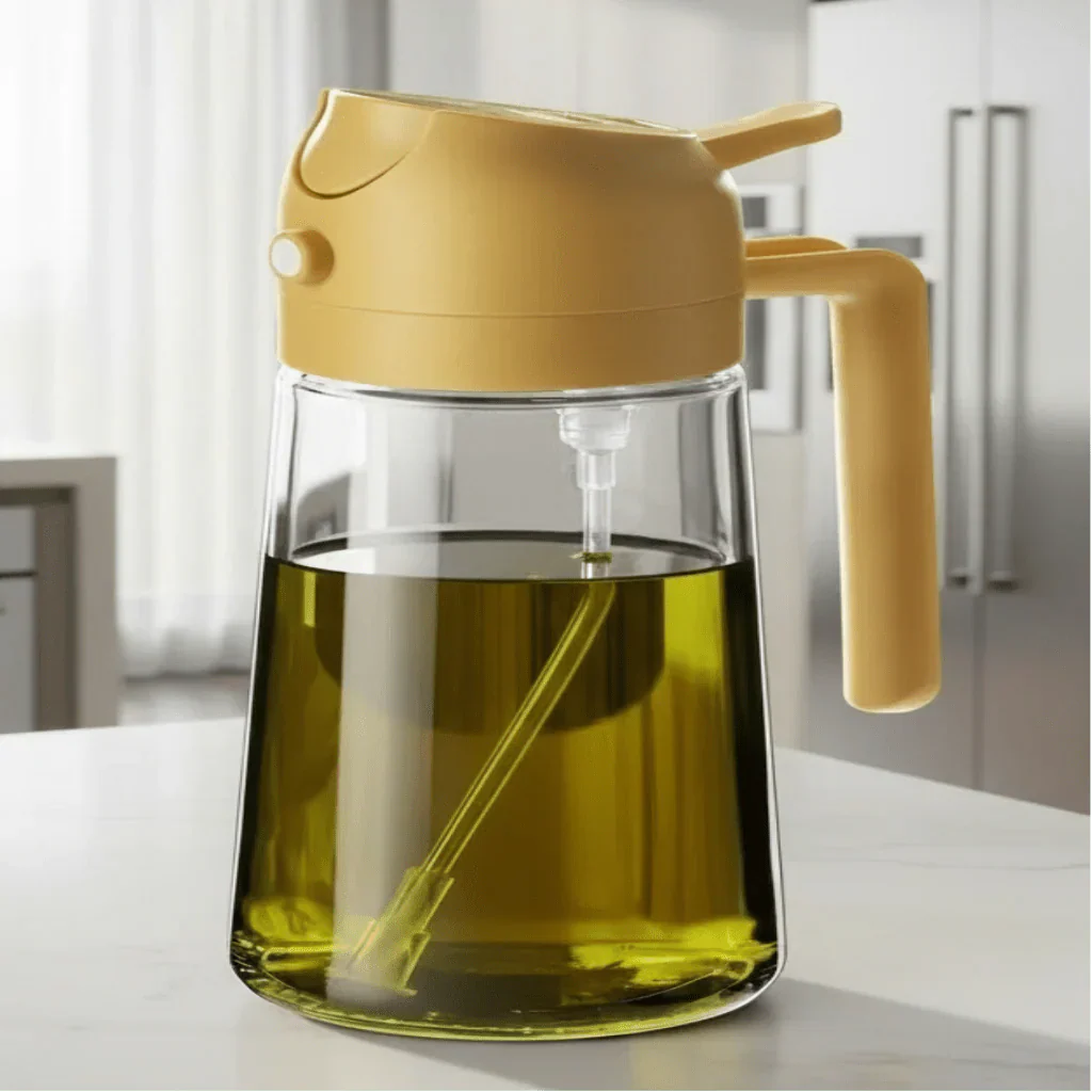 NUTRIMIST Dark Glass Oil Sprayer For Healthier Cooking