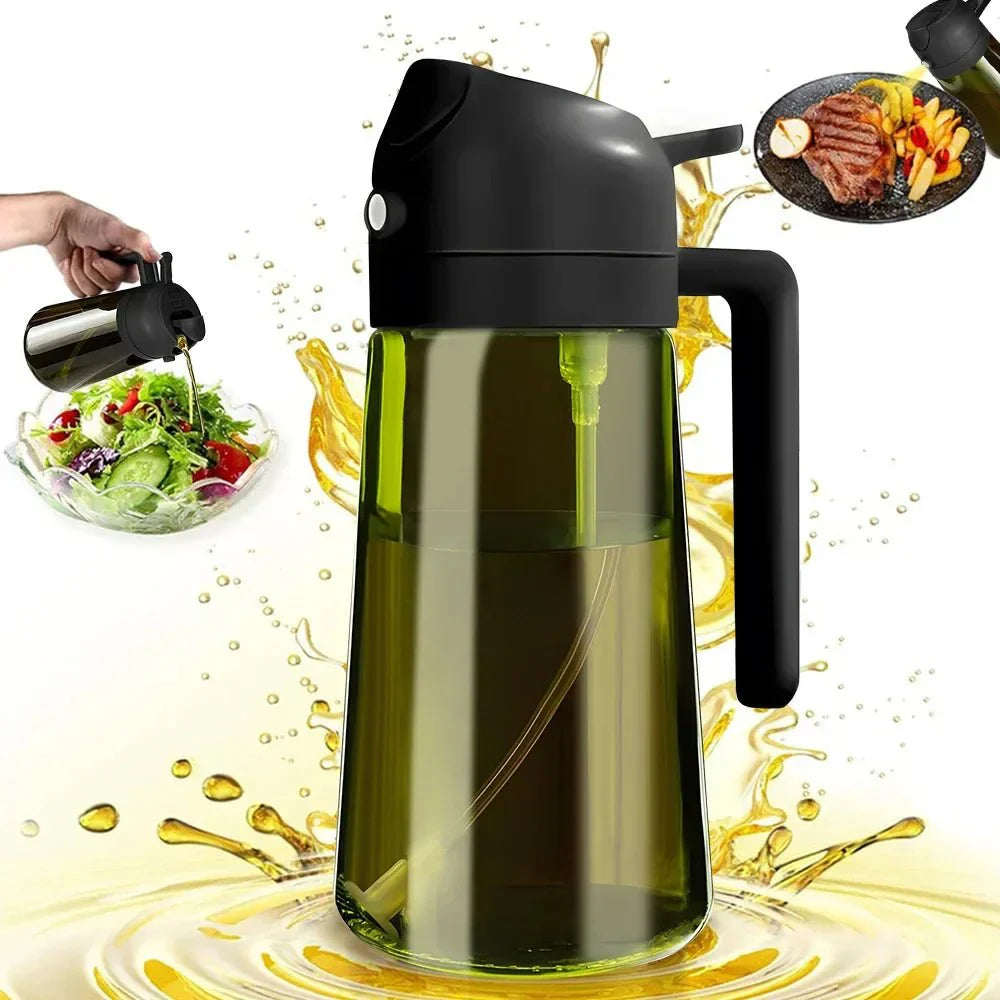 NUTRIMIST Dark Glass Oil Sprayer For Healthier Cooking