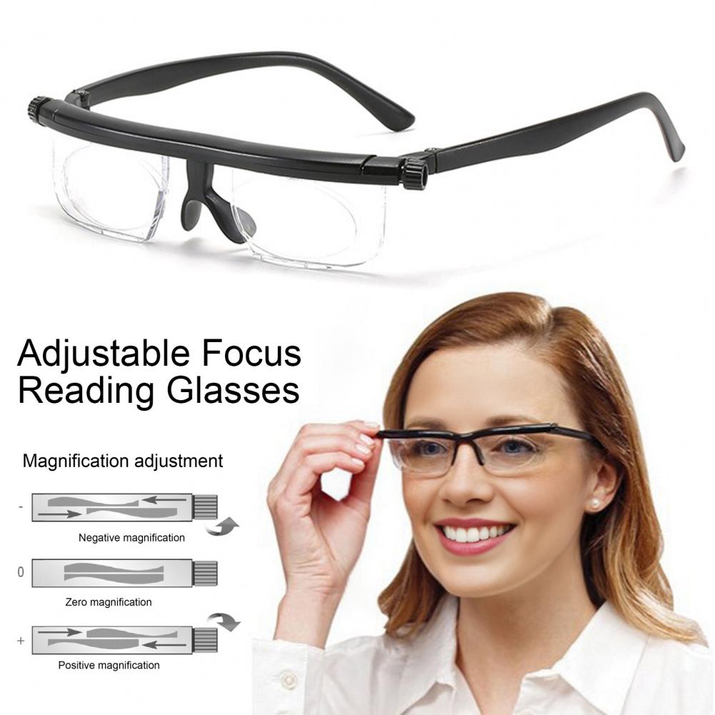 Optiflex Vision Adjustable Lens Reading Glasses For Crisp Vision