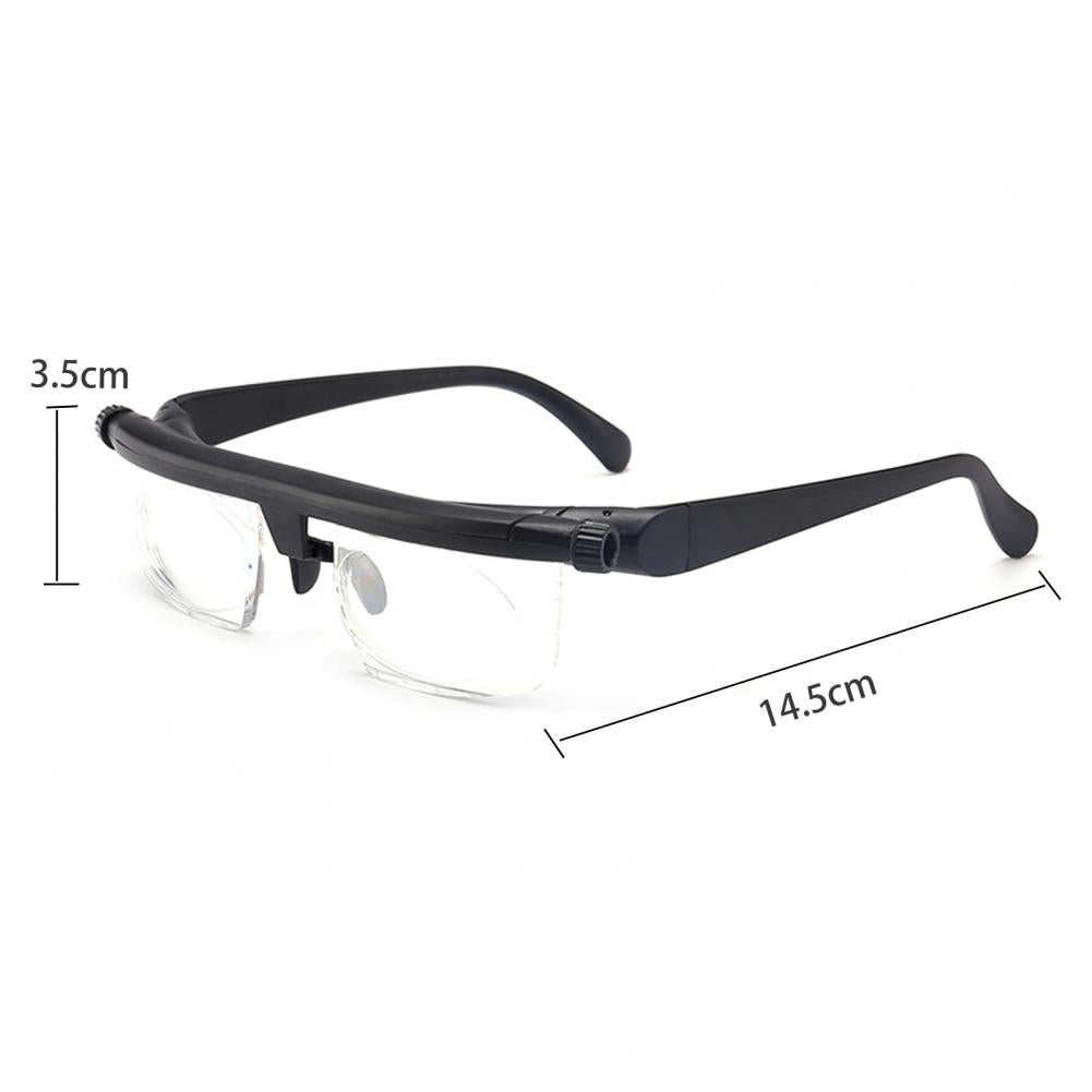 Optiflex Vision Adjustable Lens Reading Glasses For Crisp Vision