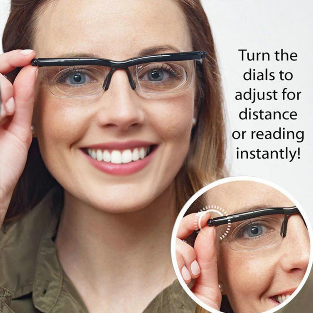 Optiflex Vision Adjustable Lens Reading Glasses For Crisp Vision