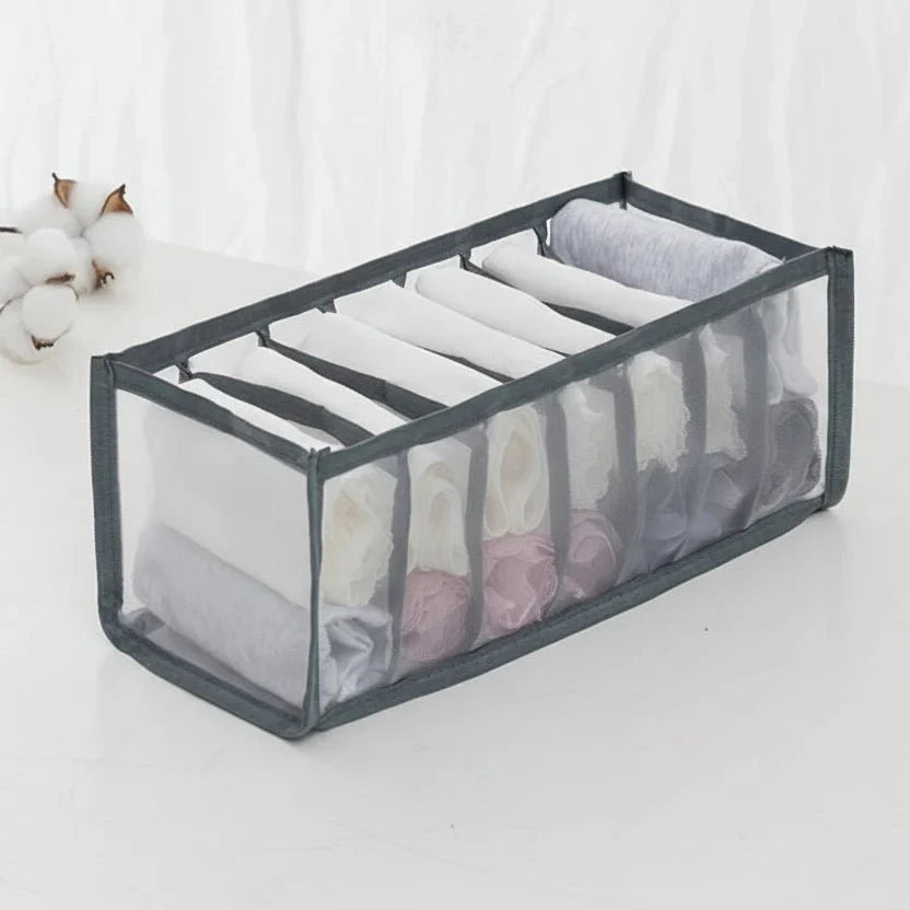 Organizzatore per guardaroba ORGANIX con contenitore in tessuto
