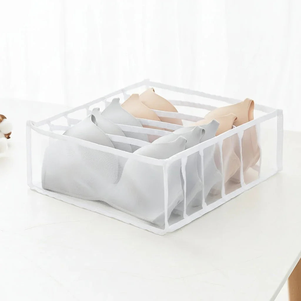 Organizzatore per guardaroba ORGANIX con contenitore in tessuto