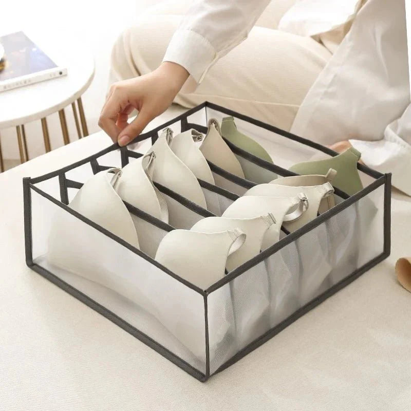 Organizzatore per guardaroba ORGANIX con contenitore in tessuto