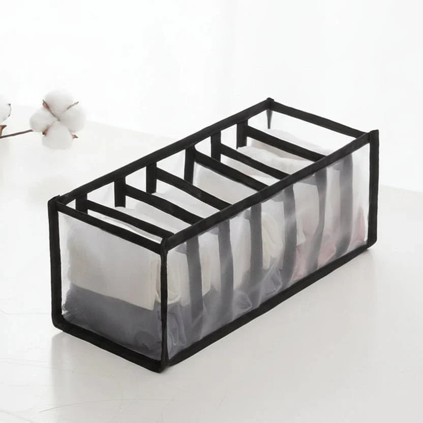 Organizzatore per guardaroba ORGANIX con contenitore in tessuto
