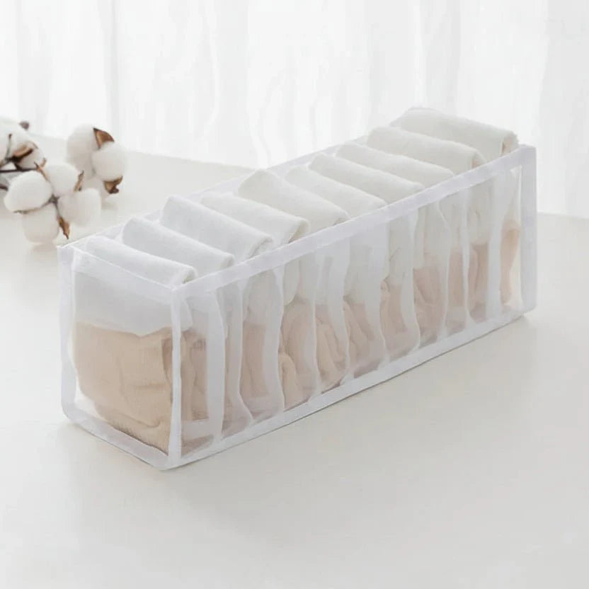 Organizzatore per guardaroba ORGANIX con contenitore in tessuto