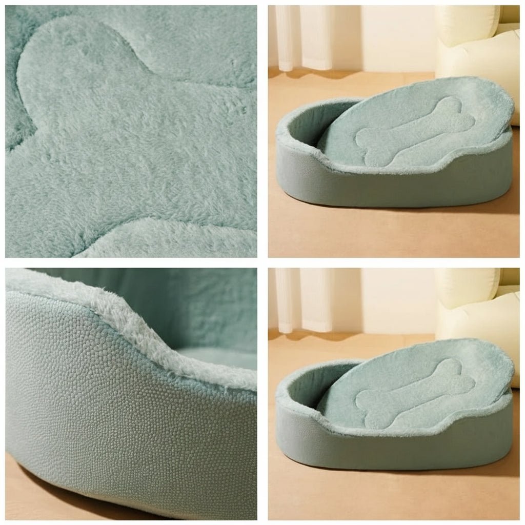 Orthofrost waterdichte huisdierslaapplaats met gewrichtsondersteuning voor wintercomfort
