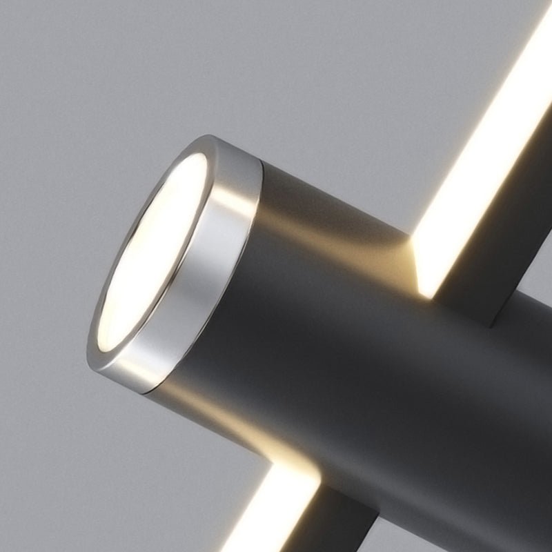 Alumínium lineáris LED függeszték lámpa, fényerőszabályozható és állítható, 100-150 cm