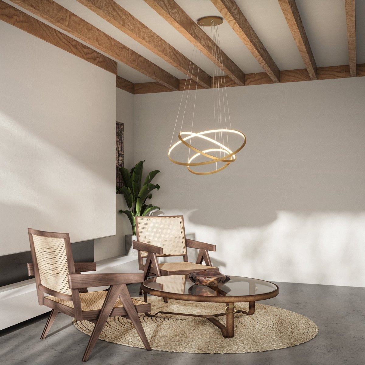 Závěsná lampa LumiOrb s dálkovým ovládáním LED lampa pro domácnost