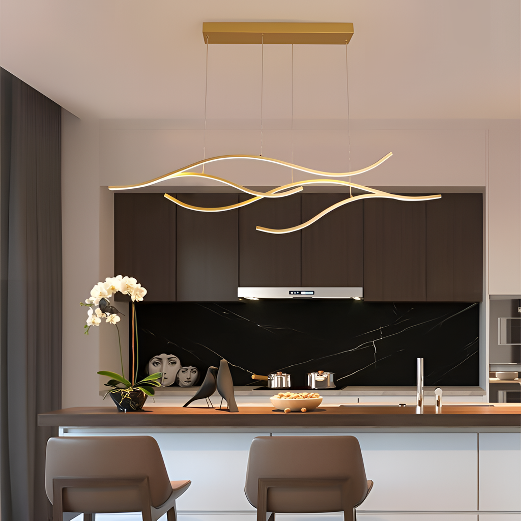 Luxora Semi-Flush Pendant Light Elegant Ceiling Fixture