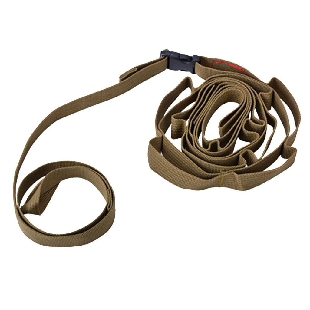Justerbar utendørs tau-lanyard for camping og fotturer