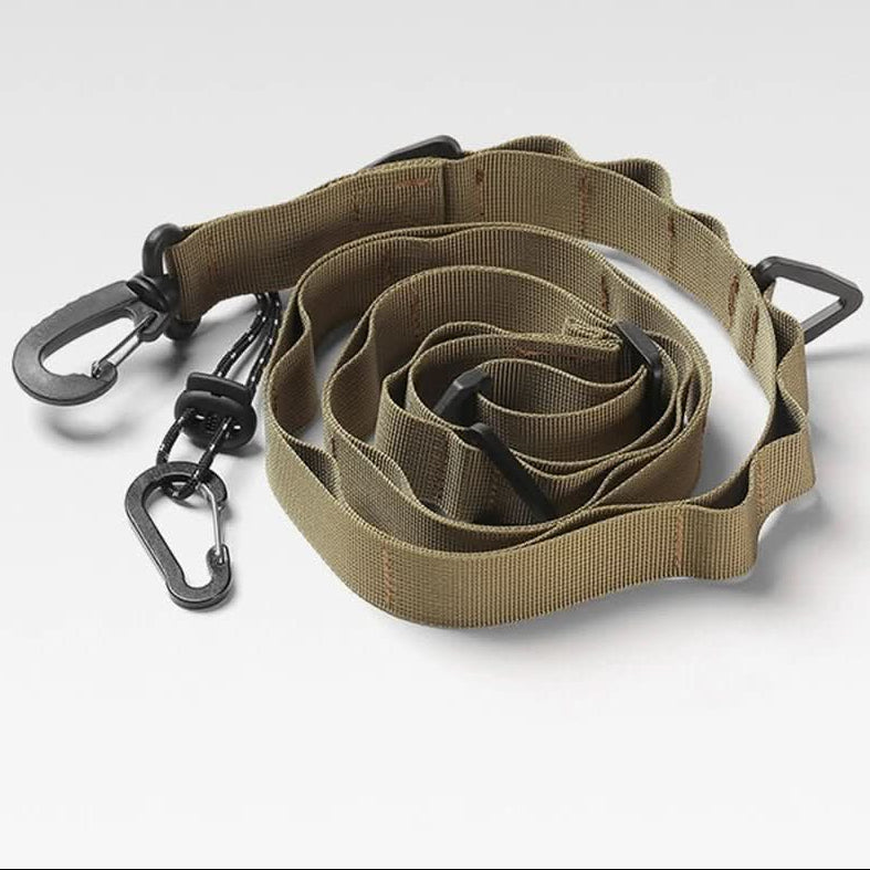 Justerbar utendørs tau-lanyard for camping og fotturer
