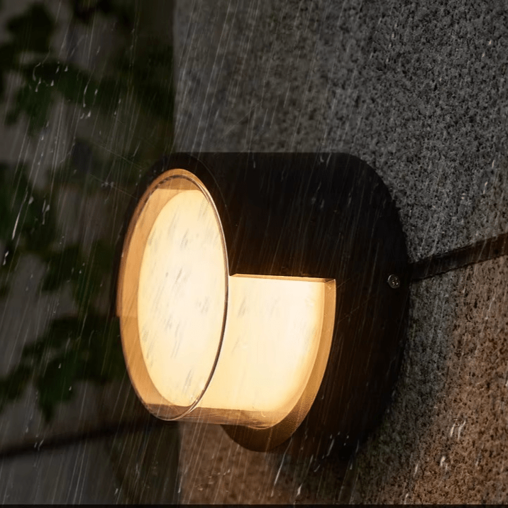 SAFEGLIMMER 屋外用LEDモーションセンサー壁掛けライト 明るい玄関用