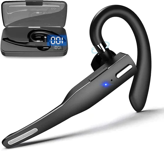 Trucker Bluetooth 5.1 Wireless Headset With Dual Microphones