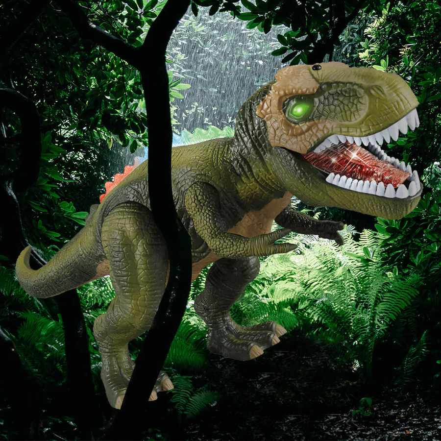 Jurassic Rover Dino Toy That Walks And Roars With Remote
