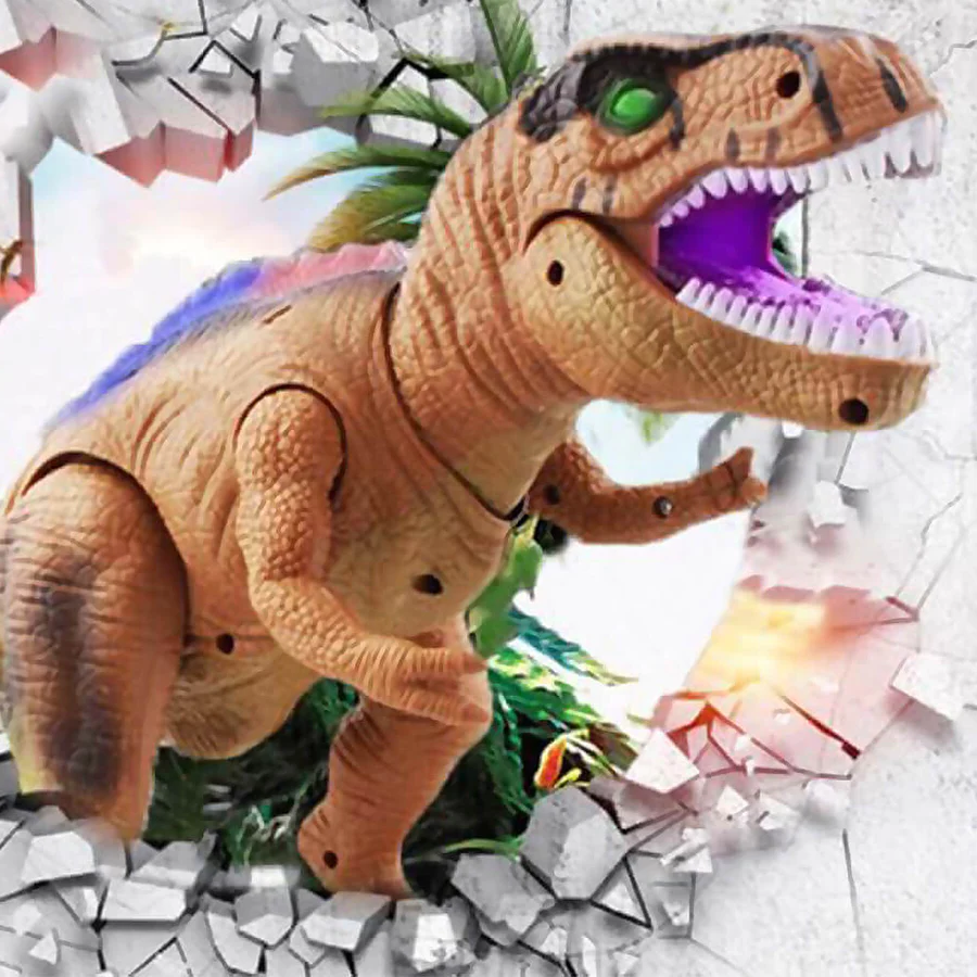Jurassic Rover Dino Toy That Walks And Roars With Remote