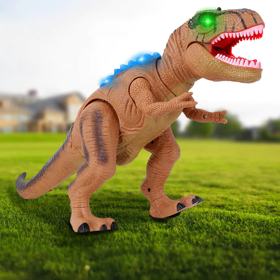 Jurassic Rover Dino Toy That Walks And Roars With Remote