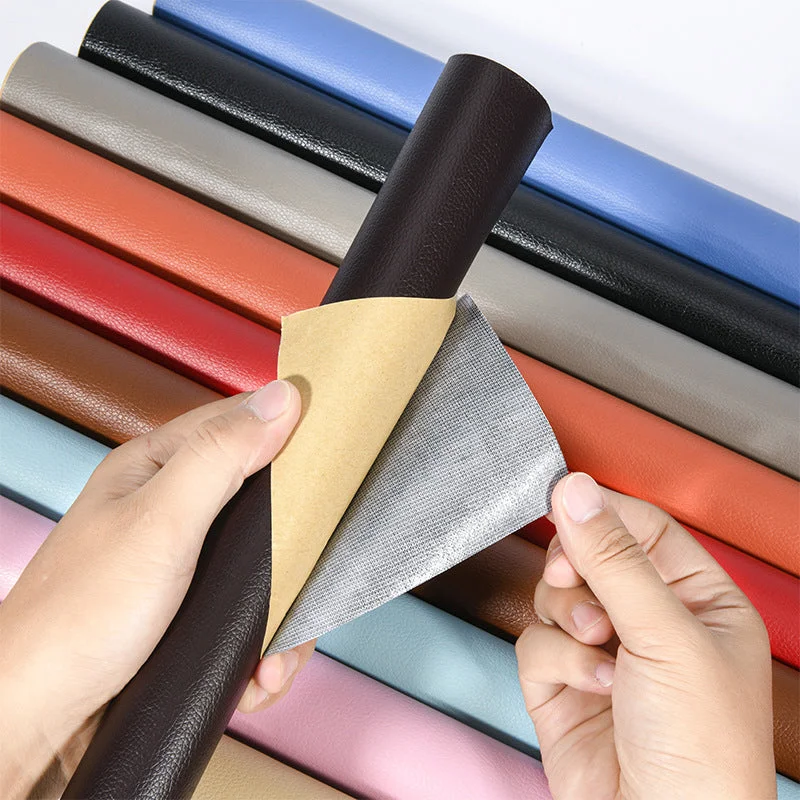 Self-Adhesive PU Leather Sofa Patch For Repair, Cuttable 50x137 cm