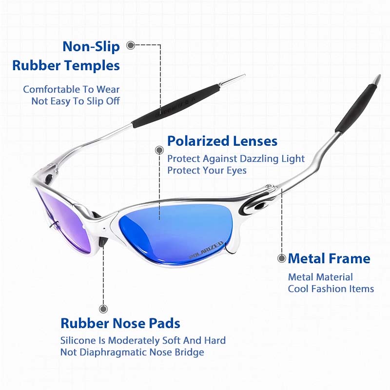 Lunettes de soleil polarisées OutdoorPro avec protection UV400 pour le sport