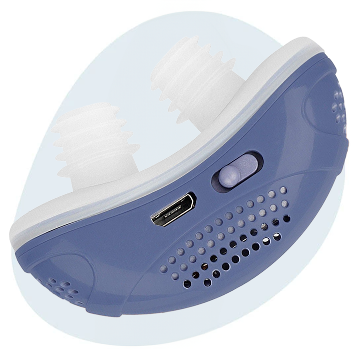 Micro Compact Breathing Aid Device For Quiet And Restful Nights