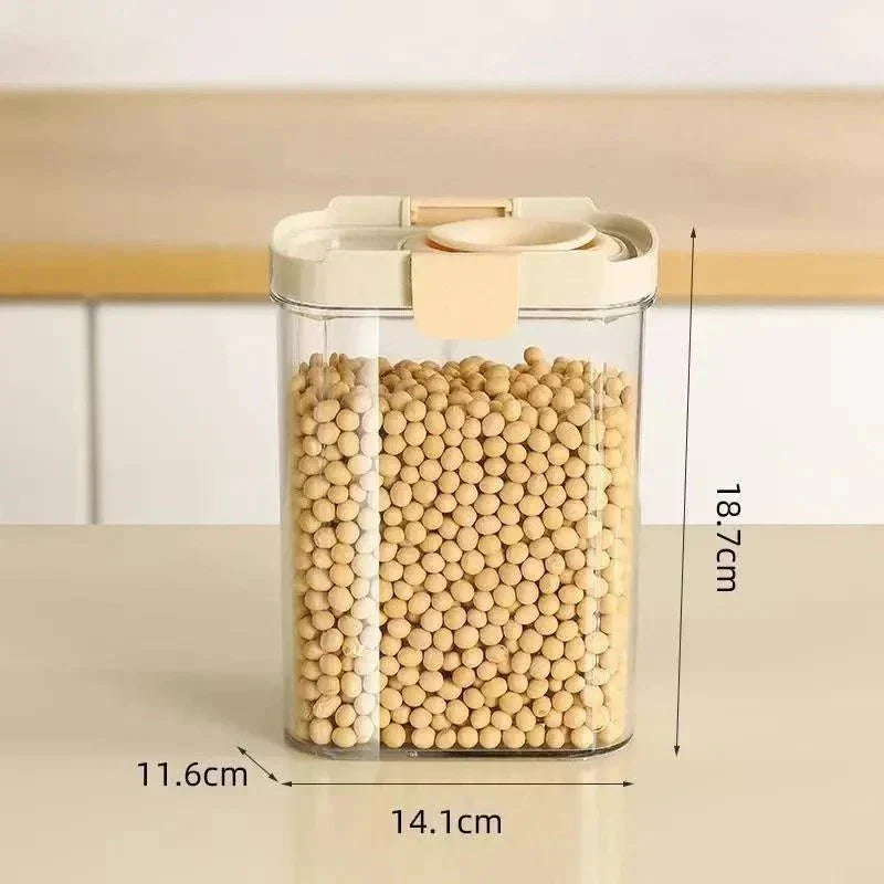 PantryLock Airtight Jars For Fresh Pantry Organization