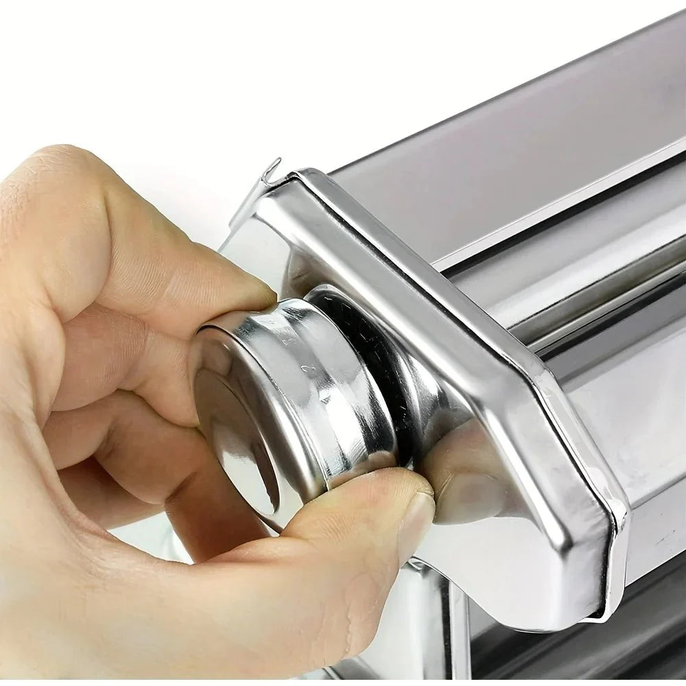 Máquina para hacer pasta Pastacraft con siete ajustes de grosor para pasta fresca casera
