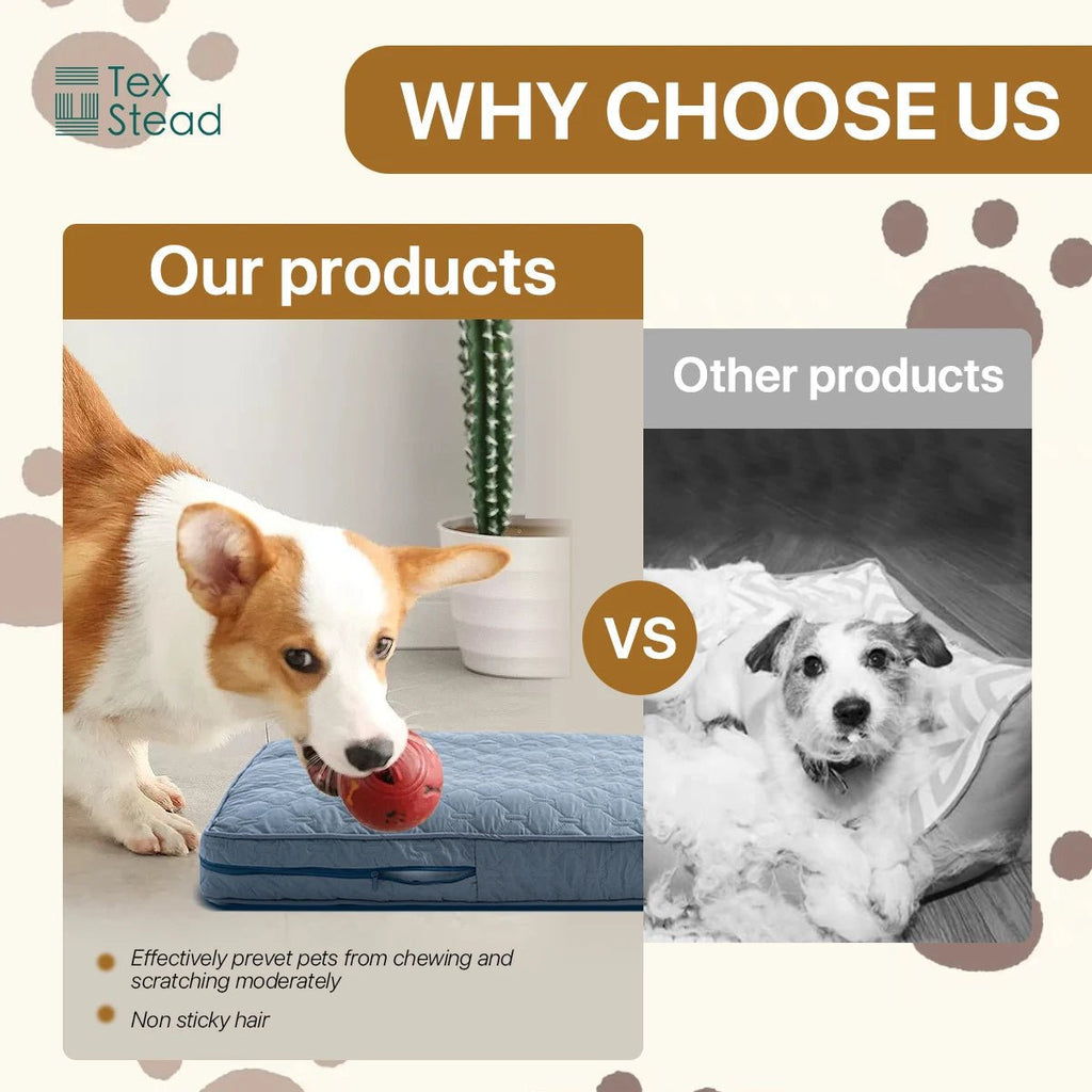 PAWCOZY SHELL Hoes voor hondenbed voor grote rassen voor hondencomfort