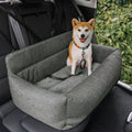 PAWDRIVE Großes Hundebett fürs Auto, waschbar, mit rutschfestem Boden und sicheren Gurten
