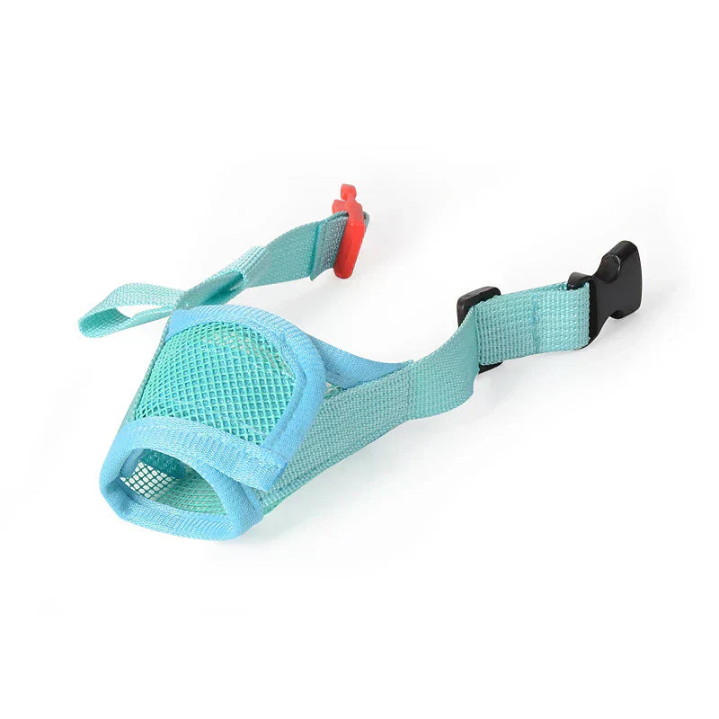 Colourful Breathable Dog Muzzle For Everyday Outdoor Use