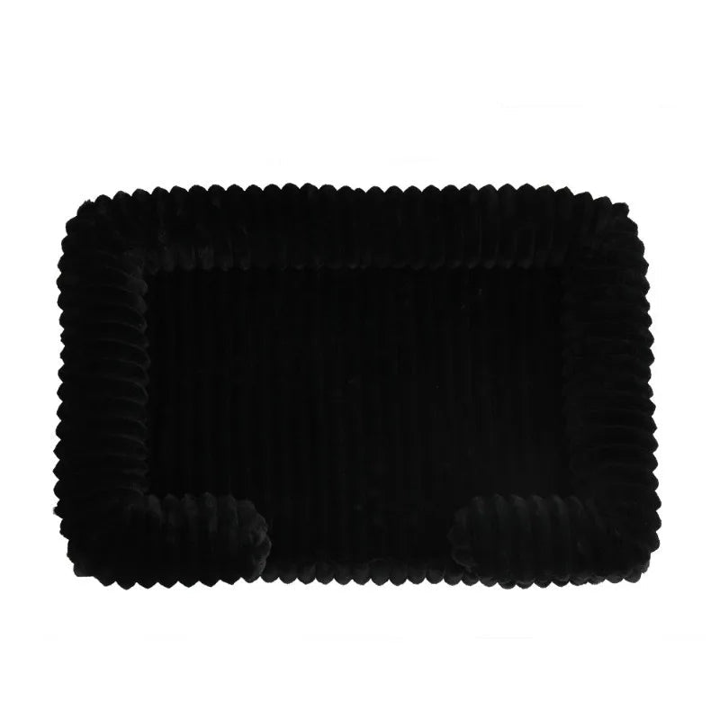 Pawzen Memory Foam Dog Bed With Bolster For Comfortable Rest