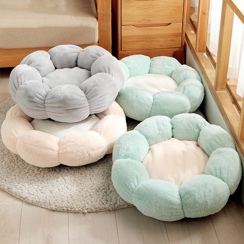 Petalnap Flower-Shaped Cat Bed For Cozy Comfort And Deep Sleep
