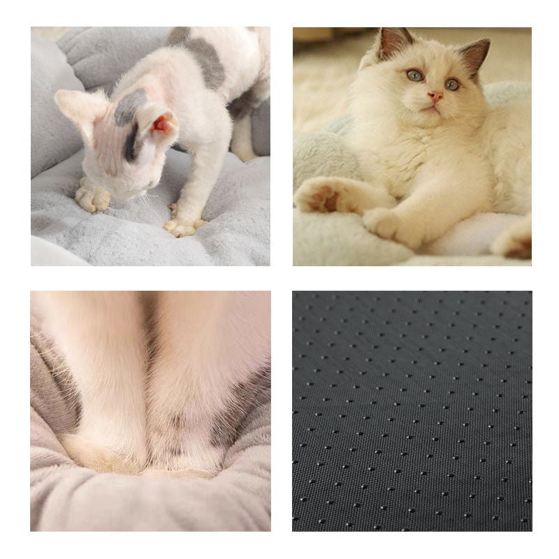 Petalnap Flower-Shaped Cat Bed For Cozy Comfort And Deep Sleep